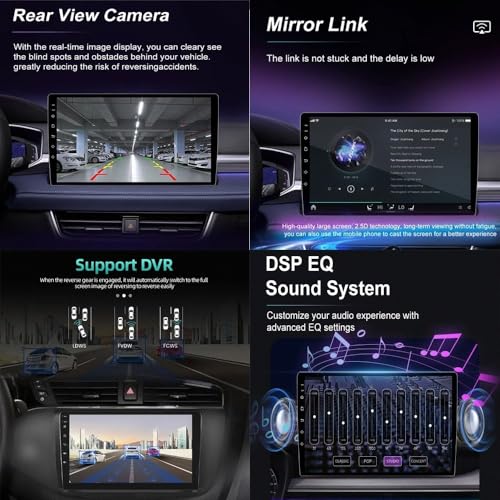 Pantalla Carplay para Ford Mondeo 5 y Fusion 2012-2014 con Android Auto Inalámbrico 32GB 4