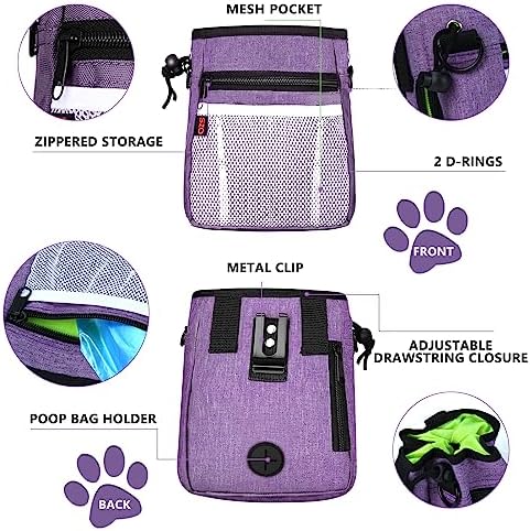 Dog Treat Pouch — bottom and base construction detail