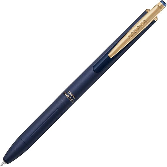 ZEBRA Gel Ballpoint Pen, Sarasa Grand 0.5mm Vintage Color, Dark Blue (P