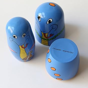 マトリョーシカ Amazon | ハッピーニュースネーク Happy New Snake MIDORI