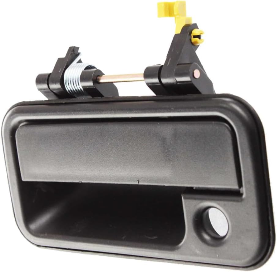 For Isuzu Pickup 1988-1995 Exterior Door Handle Driver and Passenger Side Pair Front | w/Key Hole | All Submodels | Plastic | Textured Black | IZ1310104, IZ1311104 | 8944349741, 8944349731