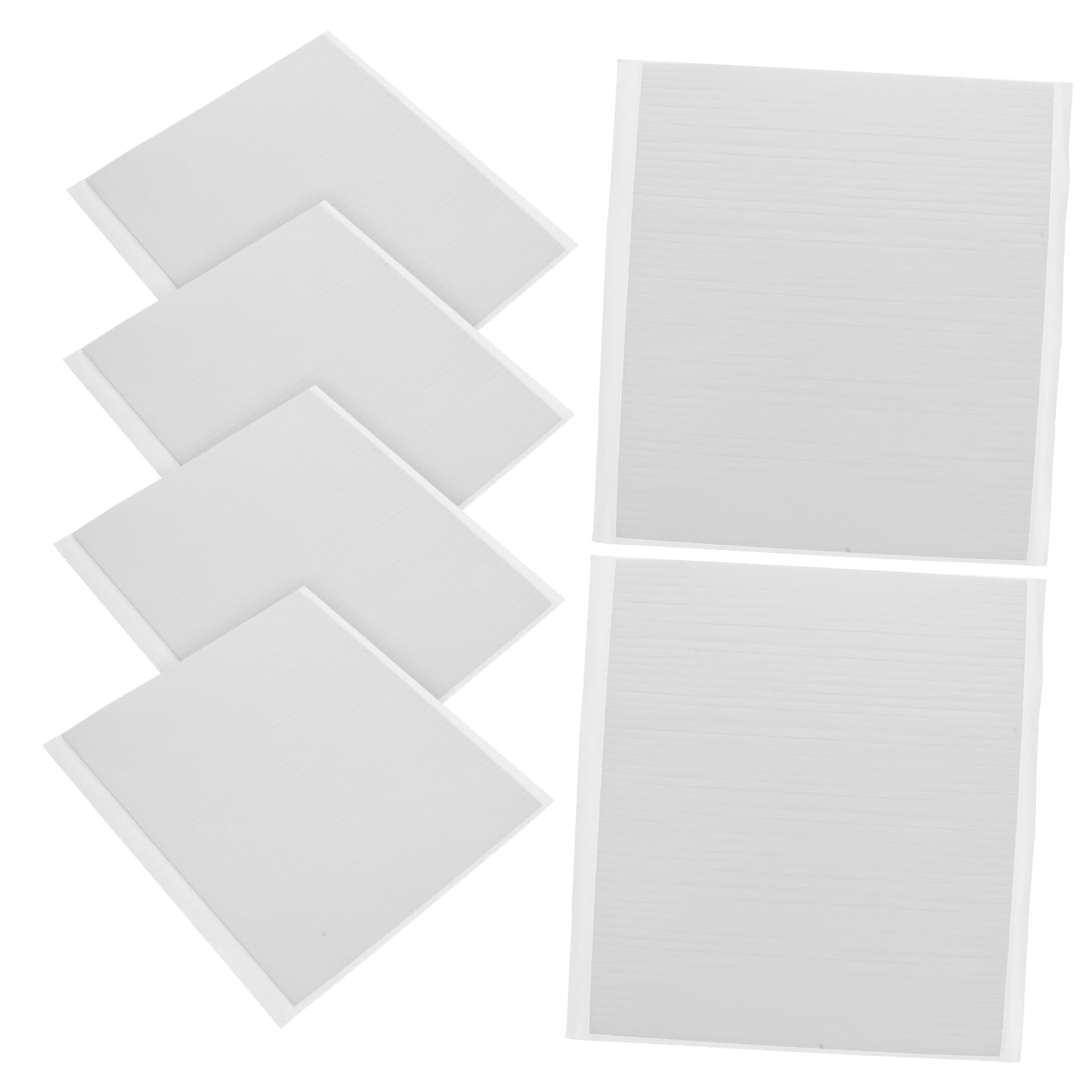 HOMSFOU 3 Series Tiras De Cinta De Doble Cara Eva Cinta Adhesiva De Espuma Echado A Un Lado Soportes De Tiras De Espuma Adhesivas Cintas De De Doble Cara 6 Hojas*3
