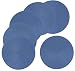 Mainstays 15-Inch Braided Placemat 6-Pack, Blue