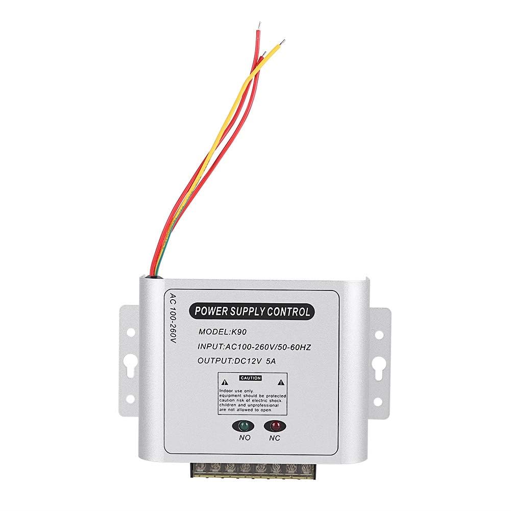 K90 de Control de Acceso de 12 V Fuente de alimentación Batería de Respaldo para cerraduras eléctricas Cerraduras magnéticas Teclados Sistemas de Seguridad de intercomunicación