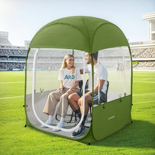 Raynesys Foldable Pop Up Sports Tent Shelter for Fishing, Sports Event
