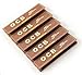 OCB Virgin King Size Slim UNBLEACHED Rolling paper - 5 booklets (160 papers)