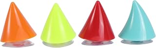 BUGUUYO 4 Pçs Gorro Capacetes Para Motocicletas Chifre De Motocicleta Capacete De Motocicleta Chifre Ventosa Capacete Chifre Capacete De Motocicleta Decoração Chapelaria Otário Decorar