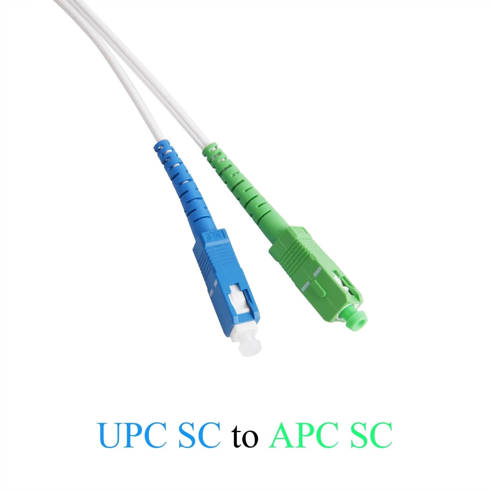 Przedłużacz światłowodowy SC UPC na jednomodowy, 1-rdzeniowy przewód krosowy do konwersji wewnętrznej, 100 m, 110 m, 120 m, 150 m, 200 m, kabel optyczny (100 m)