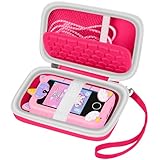 Picture of ALKOO Kids Toy Smartphone Case Compatible with Kikapabi/for Joozfee/for dancingcow/for Prysyedawn, Learning Toys Holder for Toddler Play Cell Phone, SD Card, Over 7 Years Age (Rose Red)