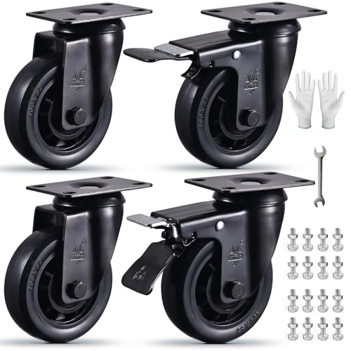 4 inch Rubber Caster SB