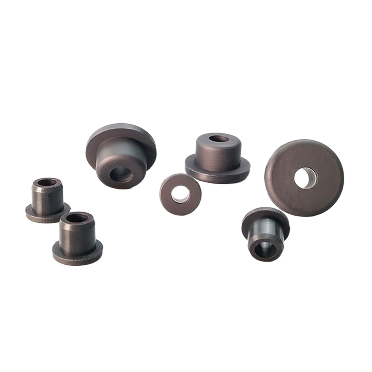 Solid Rubber Stoppers, Silicone Rubber Grommet Hole Plugs End Cap T Type Plug Wire Cable Bush Seal Gasket Hole Diameter 3-83mm (Color : White (1Pc), Size : A-36.3mm(Hole 25mm)) (Color : Black (1pc),