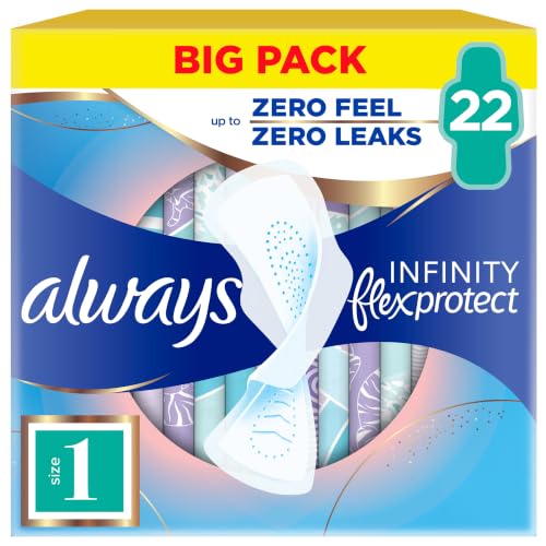 Image of Always Infinity Sanitary Towels Value Pack Normal 22CT