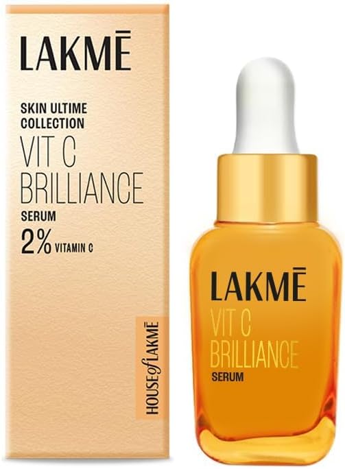 L'akme 9To5 2% Active Vitamin C+ Serum | Face Serum for Bright, Healthy & Glowing Skin | Natural antioxidant | Reduces Dark Spots | Lightweight & Non-greasy serum | 15 ml