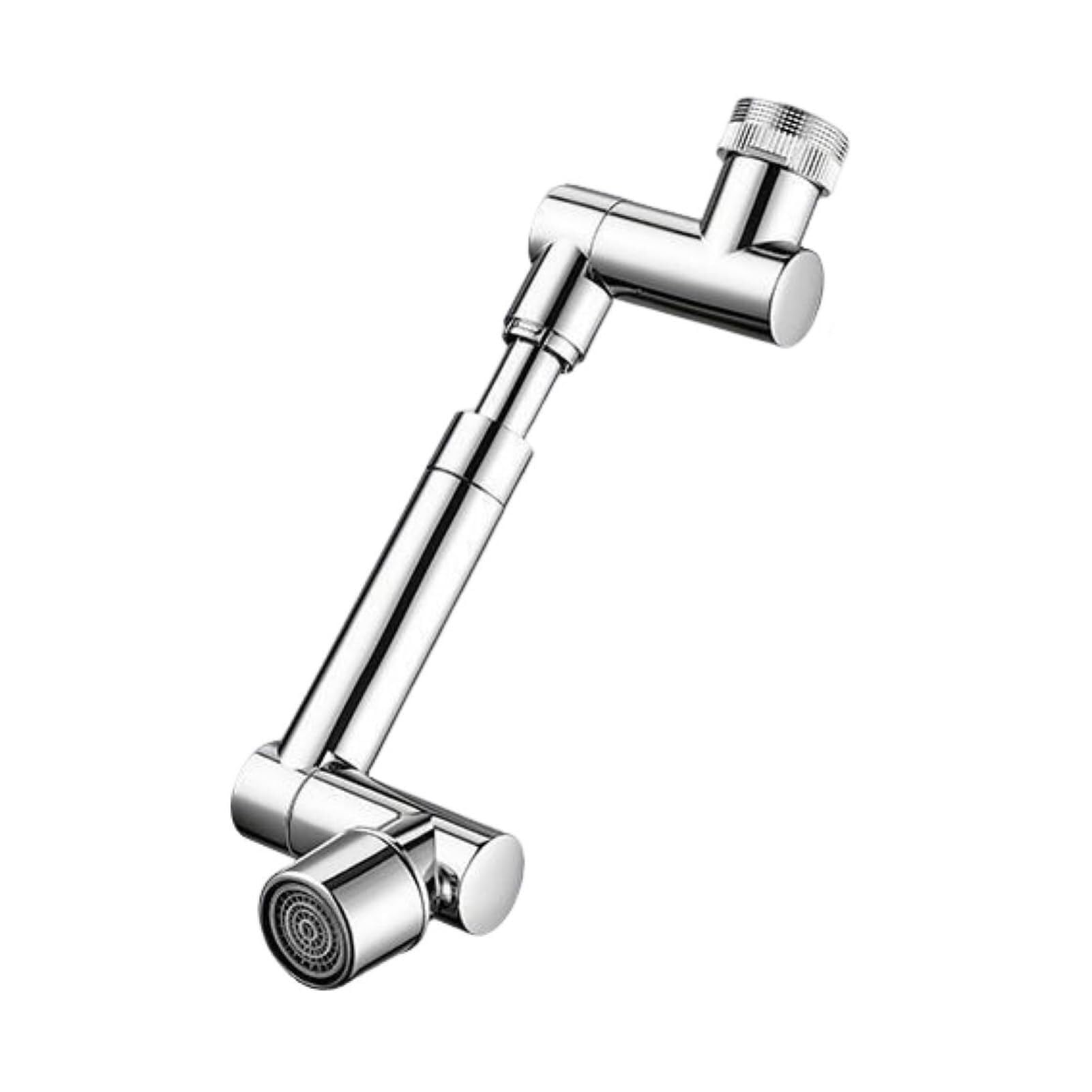 Rallonge de robinet orientable cuisine et salle de bain pour un lavage fluide