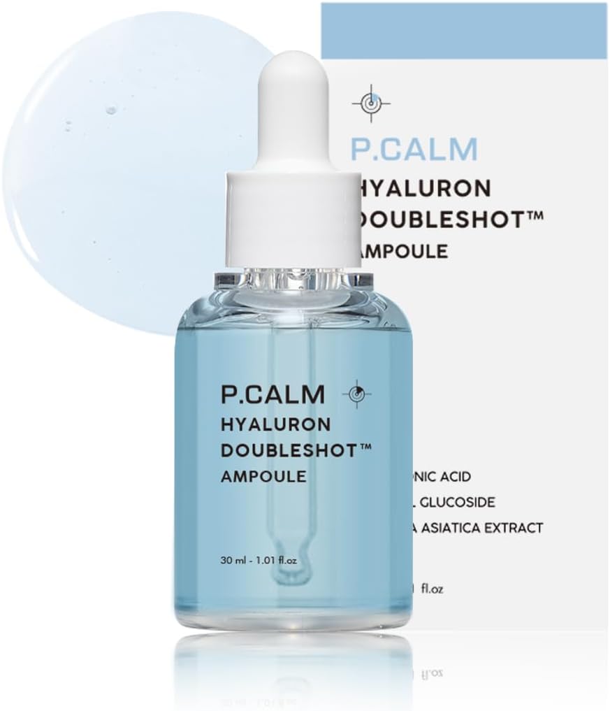 Amazon.com: P.CALM Hyaluron Doubleshot Ampoule – Hyaluronic Acid ...
