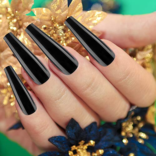 image for Maitys 432 Pieces 18 Sets Extra Long Press on Nails Ballerina Coffin F