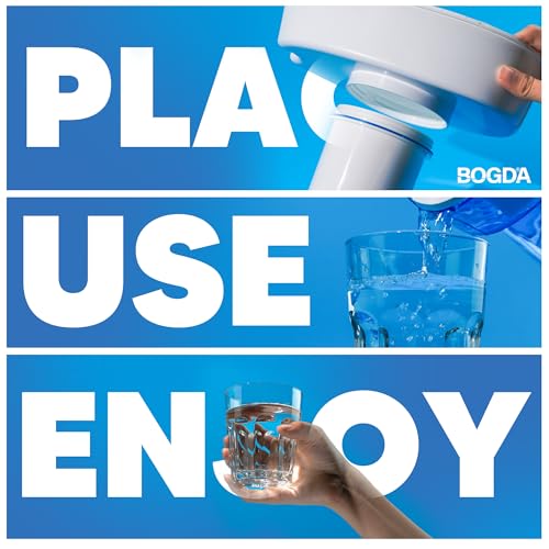 Image of BOGDA 12 Pack Water Filter Replacement Zero, 5-Stage Compatible with Zero Pitcher and Dispenser, Fit for Zero Filter Water Replacement Filters and ZR-001 ZR-017 ZR-004 ZR-600