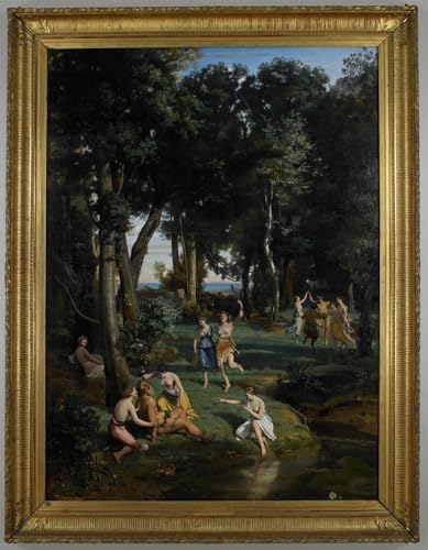 Silène de Jean Baptiste Camille Corot poster 60x90cm pour habiller un mur vide de salon