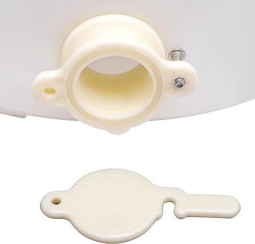 Miniatura 5 de Separador manual de 2 marcos, extractor de miel de plástico, manivela giratoria de panal de abeja a mano con soportes de altura ajustable, equipo de