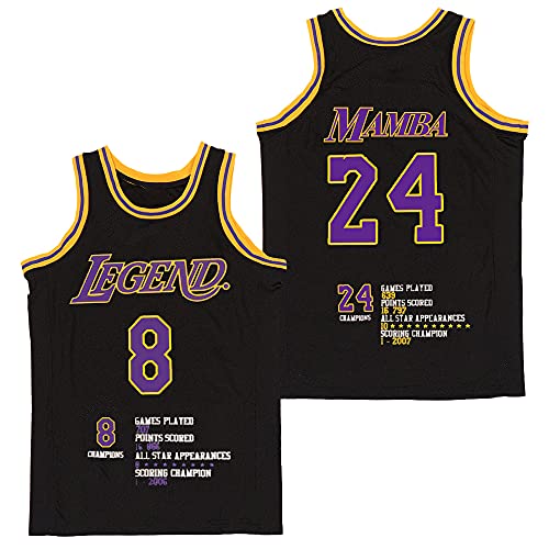 Men's Legend Forever 1996-2016 Fashion Christmas Basketball Jersey Black S
