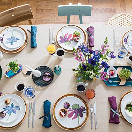 Villeroy en Boch Artesano Flower Art Mok, beker met folaraal design van premium porselein, vaatwasmachinebestendig, 380… - Afbeelding 4