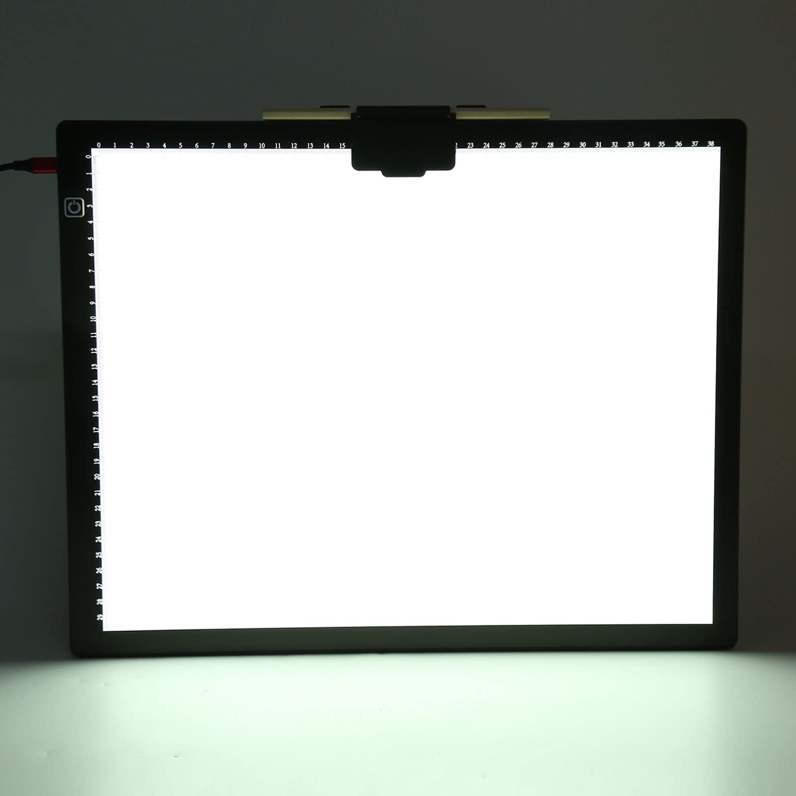 GOWENIC A3 Light Pad, Light Box Drawing Pad, Tracing Pad 5V 2A 6500K 6 Levels Adjustment LED Light Pad with Magnet Clip for Rhinestone Painting Sketching Animation, GOWENIC2gerbaxkz5