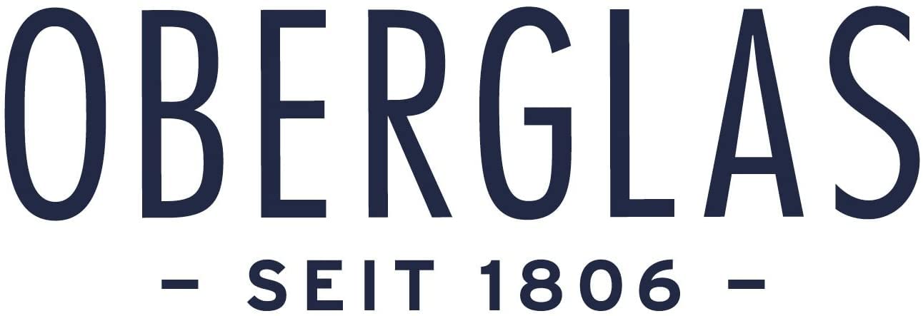 Oberglas Tübinger Lot de 6 chopes à bière sans surface de pression/plaque I Lot de 6 chopes à bière de 500 ml avec trait de remplissage I Chope à bière stable I Verres à bière en verre soda citron I