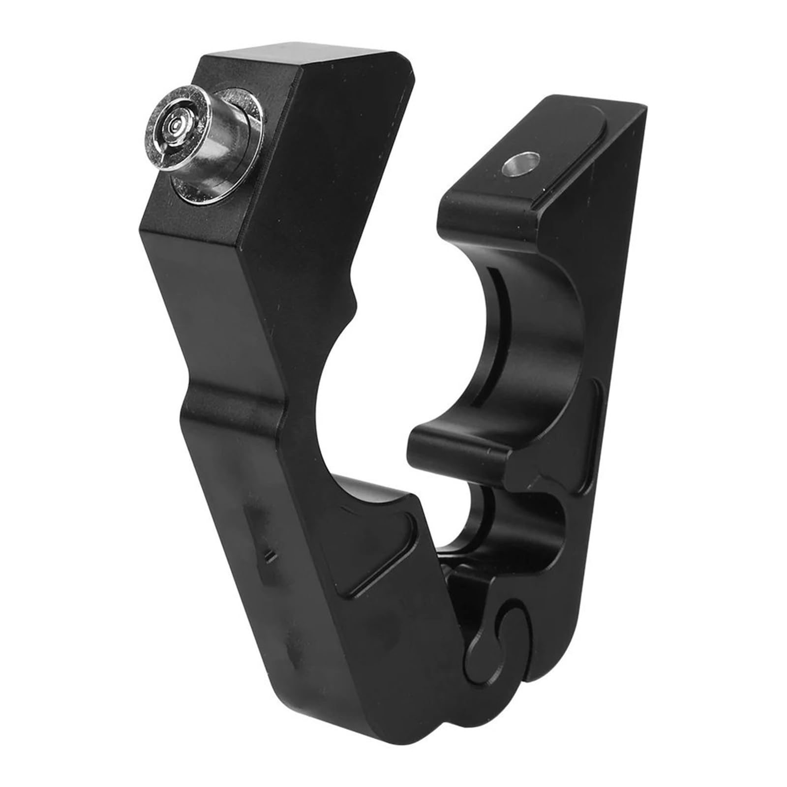 Motorcycle Handlebar Lock Security Safety Motor Locks Motorcycle Grip Lock Fit Handlebar Handset Brake Lever Disc Locking Anti-Theft Motorcycle Disc Lock(Black)