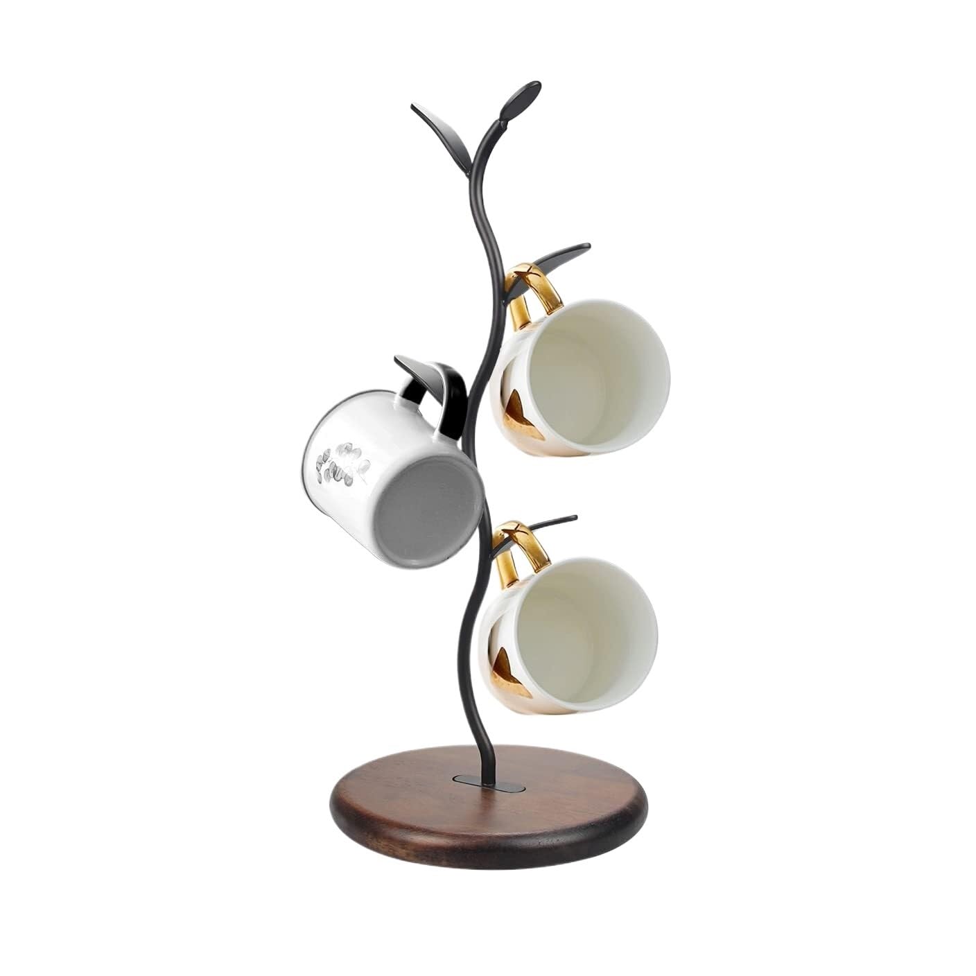 CVdrtyED Mug Shelf Organiser Mug Holder Stand Coffee Counter Bar Accessory & Kitchen Organizer Storage