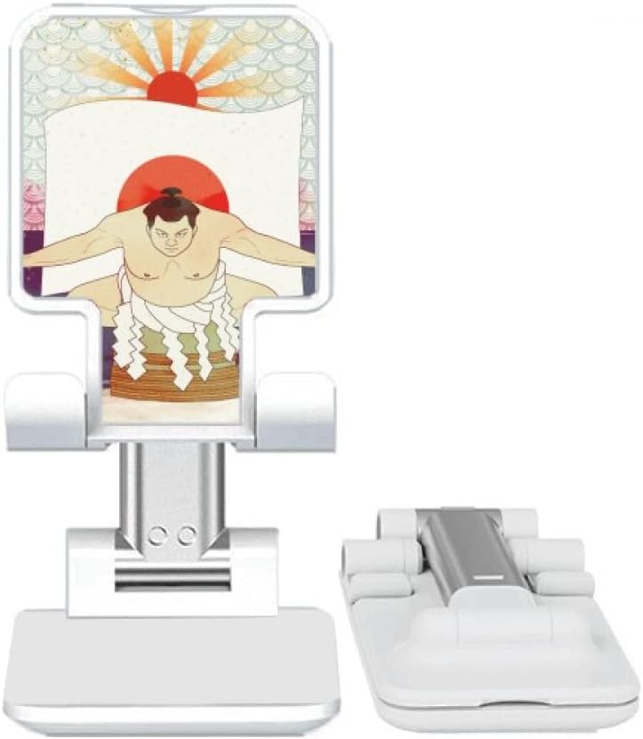 DIYthinker Mount Japanese Ukiyo-e Sumo Adjustable Cell Phone Stand Desk Foldable