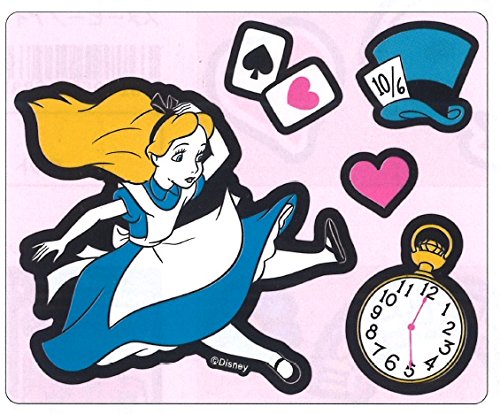 スズ アリス ステッカー セット Amazon｜レザーステッカー ディズニー アリス DMC12｜ウォール