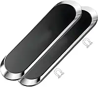 Suporte Magnético para Celular Veicular – Base Adesiva 3M, Ultra Firme, Compatível com Todos os Celulares/GPS/Universal/Porta objetos Metálicos - Compacto E Resistente.