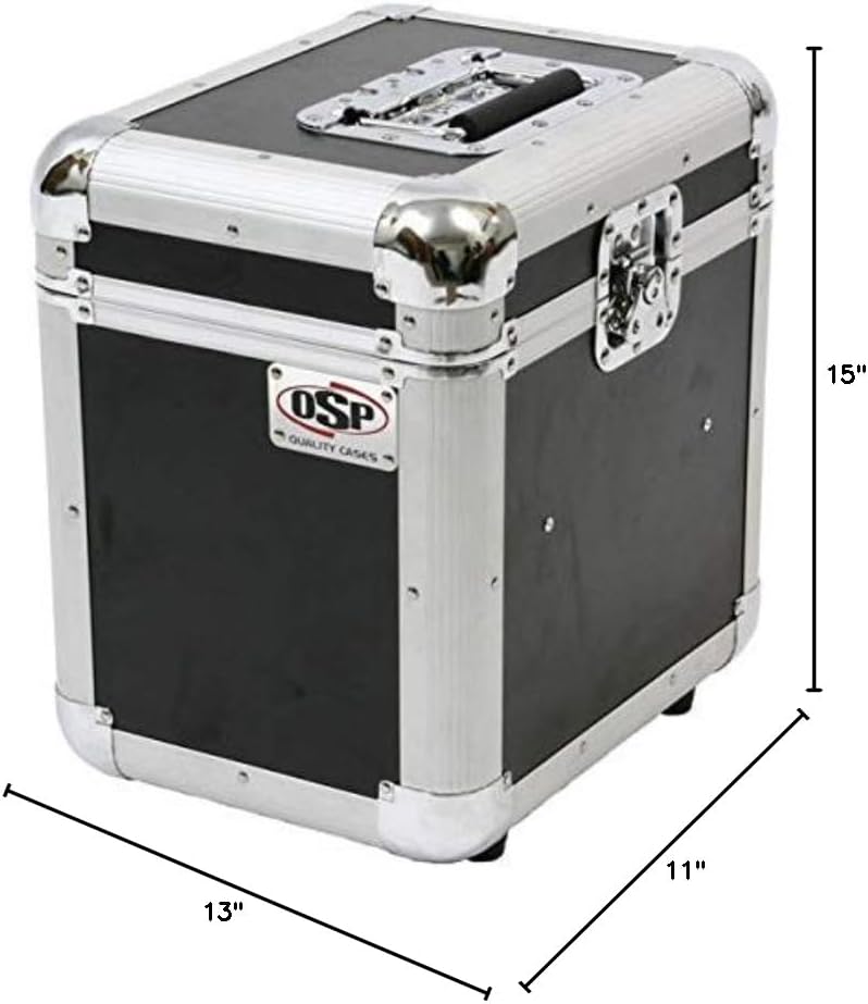 OSP Cases | Road Case | Microphone Transport Case | 12 Mic Capacity | MIC-CASE12