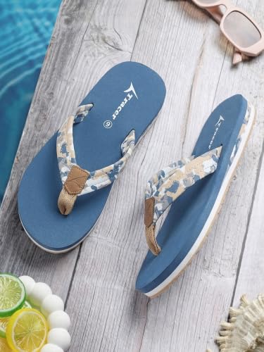Image of TRACER Women's Casual Comfort Flip Flop Slippers | Lightweight Anti-Slip Everyday Wear | Soft Sole Stylish Daily Use Chappals for Girls & Ladies | Durable & Trendy Summer Footwear | 3 to 8 UK