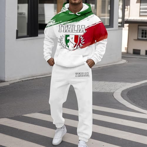 Sweat à capuche homme et pantalon au design italien pour une allure raffinée - 3