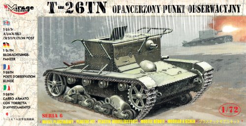 Preisvergleich Produktbild Mirage Hobby 72606 - T-26 TN Beobachtungspanzer, Panzer