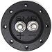 SMD 1 Channel Heavy Duty Speaker Terminal (Stainless) (3/4" PVC Black) (Round)