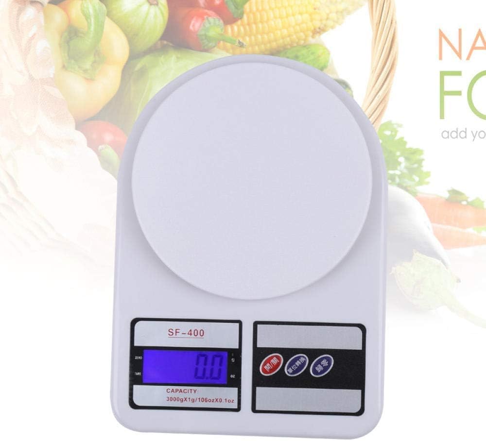 para Cocina y joyería Báscula de Cocina Digital Báscula de Alimentos para Cocina Báscula electrónica para el hogar Mini báscula de precisión para Hornear Báscula pequeña en Gramos