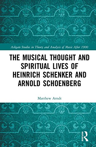 Heinrich Schenker Arnold Schoenberg music theory book Ashgate studies analysis