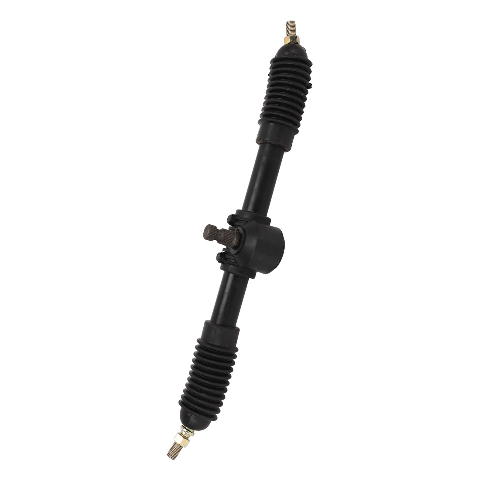 Socobeta Estante del Engranaje de la Dirección Asistida, Conjunto del Eje del Engranaje de la Dirección Universal Reduce el Ruido Aleación de Acero Resistente a la Oxidación para Go Kart para UTV