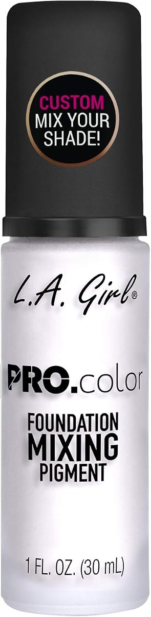 L.A. Girl PRO.color Foundation Mixing Pigment, White GLM711