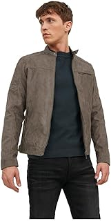 Jack & Jones Men's Faux Leather Jacket