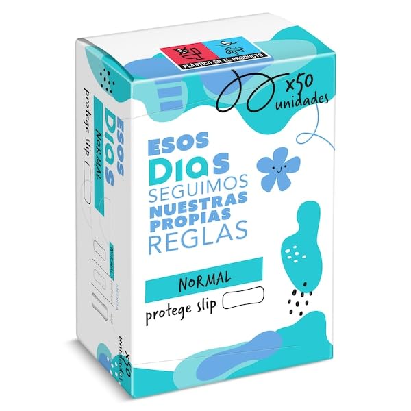 Dia Esos Dias Protege Slips Normal, 50 Uds