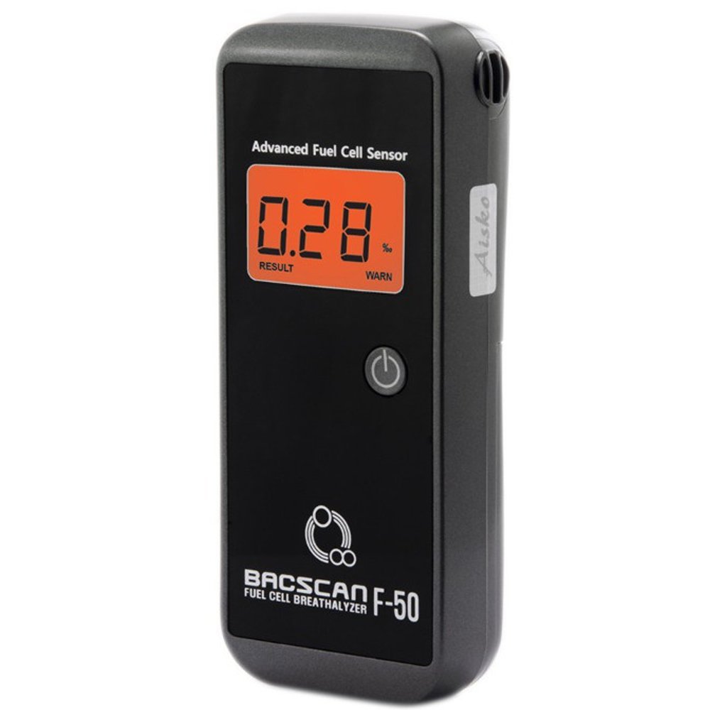 F-50 Alcohol Tester 0-4% Black