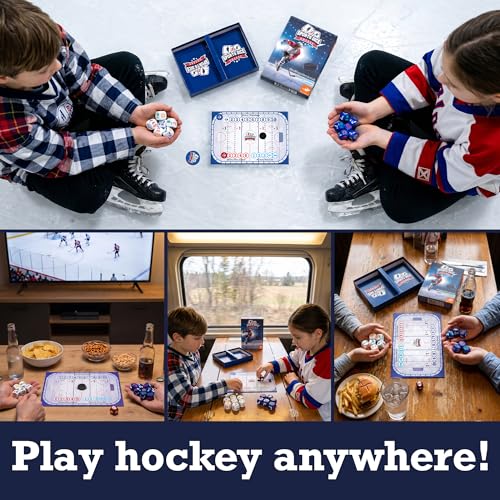 FoxMind Sports Dice Hockey Juego De Mesa miniatura 6