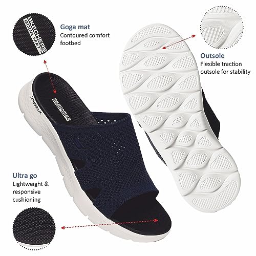 Image of Skechers womens On-the-go Go Walk Flex Sandal - Elation