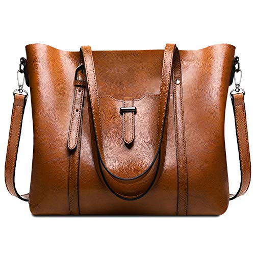 Handbags for Women, URWILL Large Tote Shoulder Handbag, Leather Work Purses and Tote