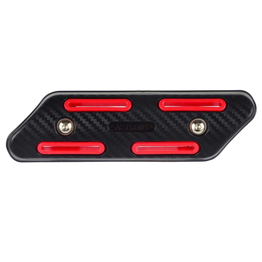 NICECNC Escudo térmico Universal de Escape de Motocicleta, 4 Tiempos, Compatible with Honda CRF250 CRF450 CRFX250 CRFX250 CRFX450, Suzuki RMZ250 RMZ400 RMX250 RMZ450