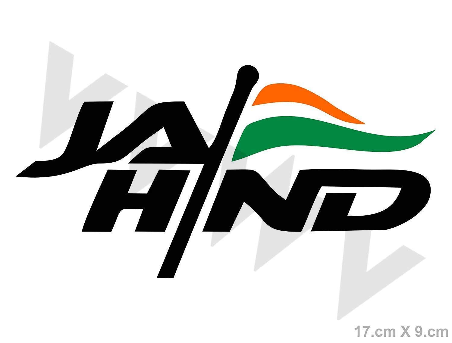 Buy VVWV Jai Hind Indian Flag Jeep Stickers and Decals Exterior for