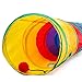 Crinkly Cat Play Tunnel with Colorful Printed Design, Collapsible Pet Toy Tunnel for Kittens & Cats, Interactive Hideaway for Exercise, Sensory Play, and Stress Relief